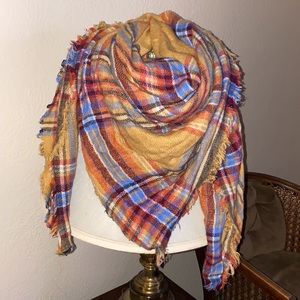 Plaid scarf